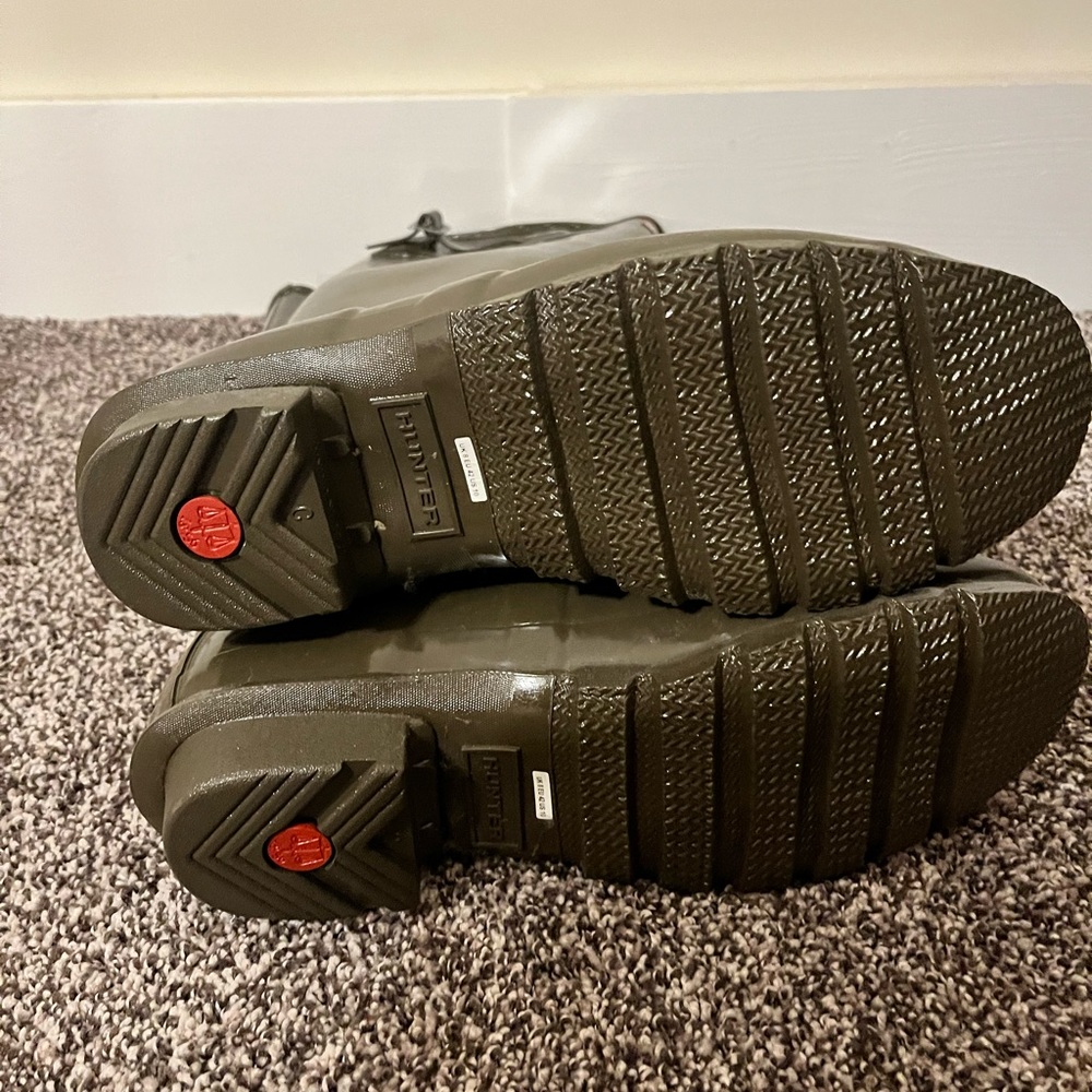 Hunter boots - Hunter Green. Never worn
